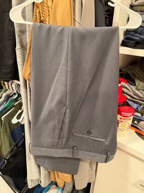 Apt. 9 Slim Fit Charcoal suit Pants 34 x 34